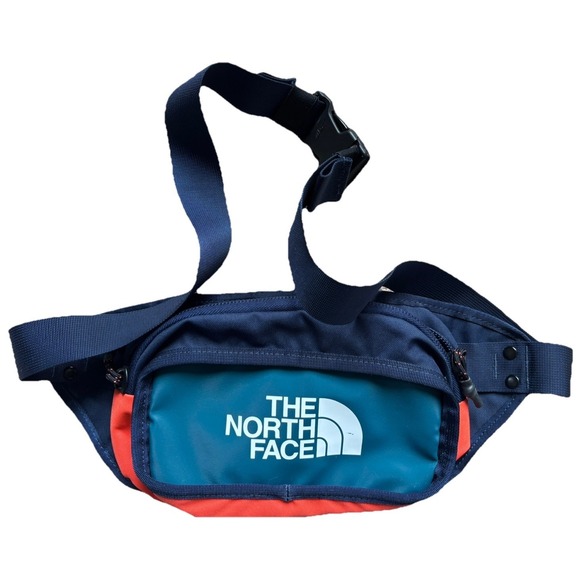 The North Face Other - The North Face Waist Fanny Pack with Belt Navy Multicolor Limit Edition.